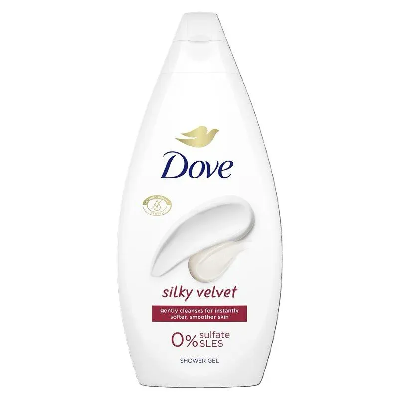 Gel de Baño DOVE silky velvet