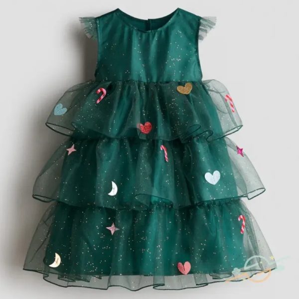 Vestido verde H&M