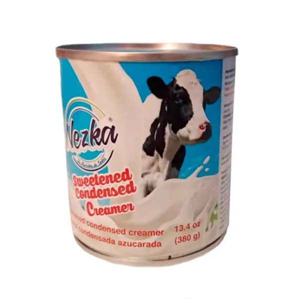 2 latas de leche condensada x 3 USD