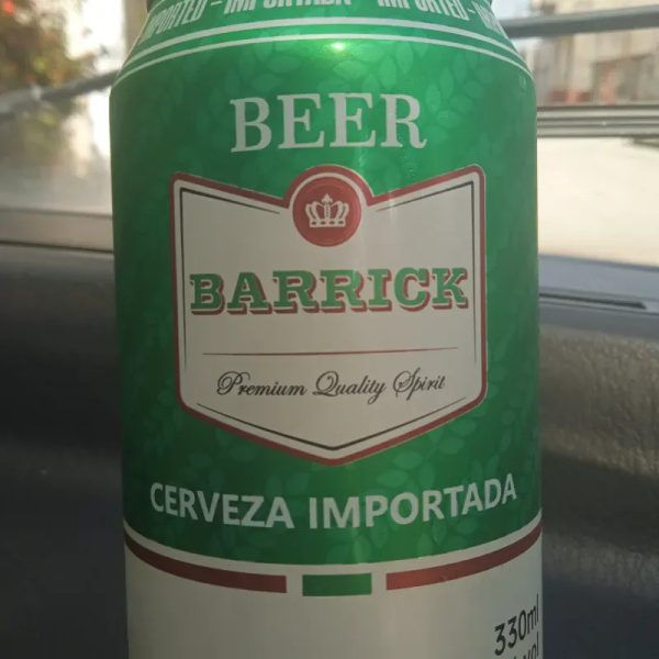 CERVEZA BARRICK