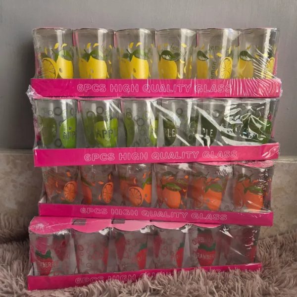 Juego de 6 vasos