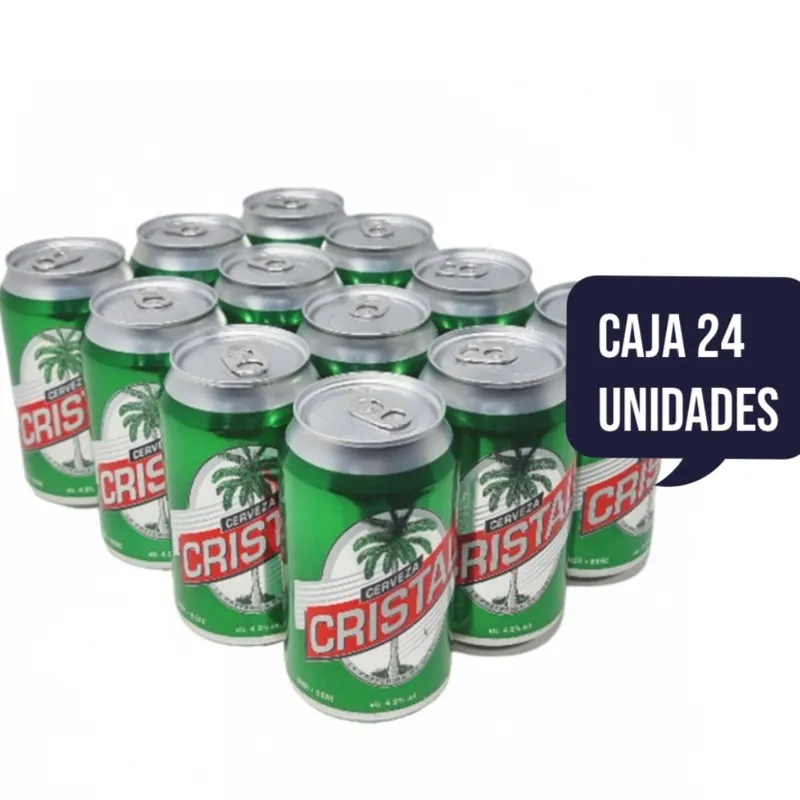 CERVEZA CRISTAL 24u
