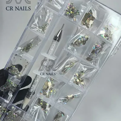 Caja de piedras tornasol