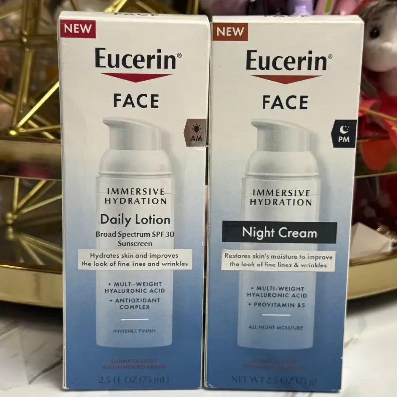 ✨ Dúo de Loción  y Crema Facial EUCERIN