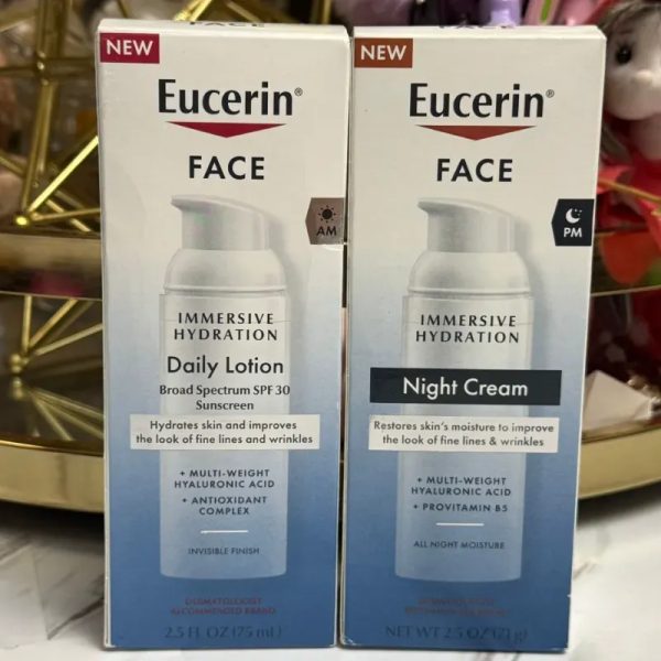 ✨ Dúo de Loción  y Crema Facial EUCERIN