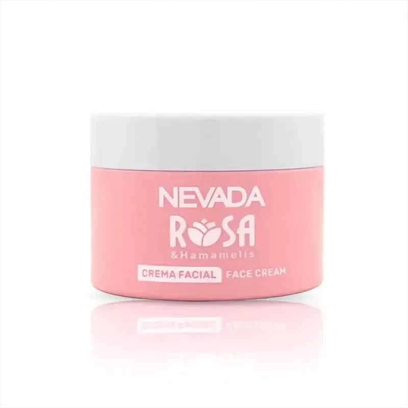 CREMA FACIAL HIDRATANTE ROSAS HAMAMELIS ✨(MARCA NEVADA)❄️