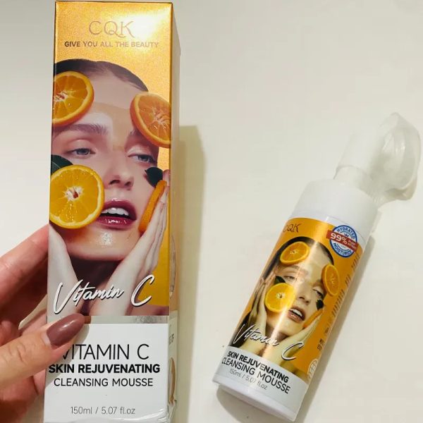 Espuma limpiadora CQK con vitamina C 