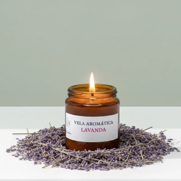 LAVANDA (Vela Aromática)