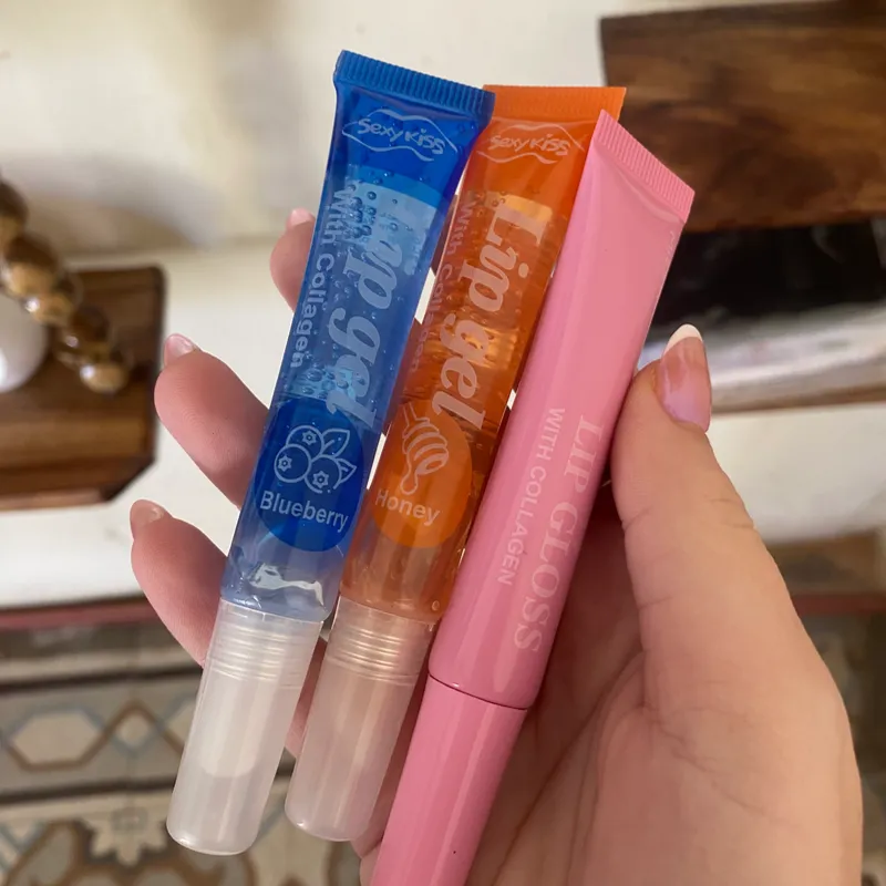 Lip gloss y lip gel