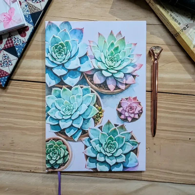 Diseño suculentas en maceticas