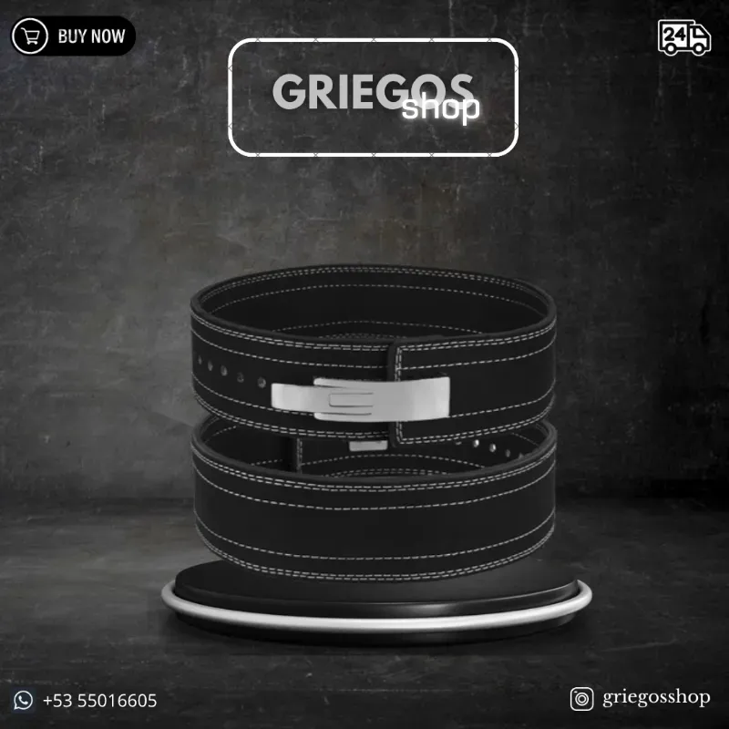 Cinturón de Levantamiento | Hebilla Metálica |