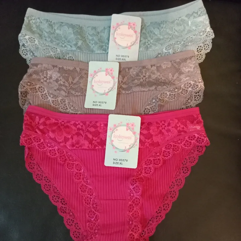 Blumer de mujer (punta de encaje)