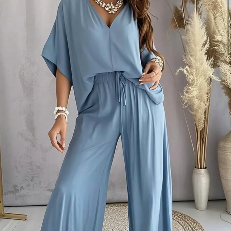 Conjunto blusa y pantalón