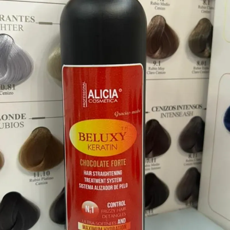 Keratina ALICIA  CHOCOLATE EXTRA FUERTE pomos Cellados
