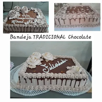 Bandeja tradicional chocolate