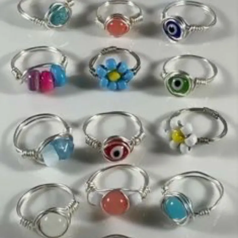 Anillos alambrados