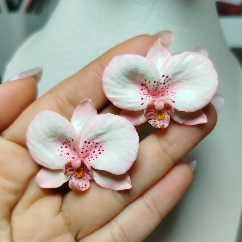 ✨Aretes De Orquídeas Bertha✨