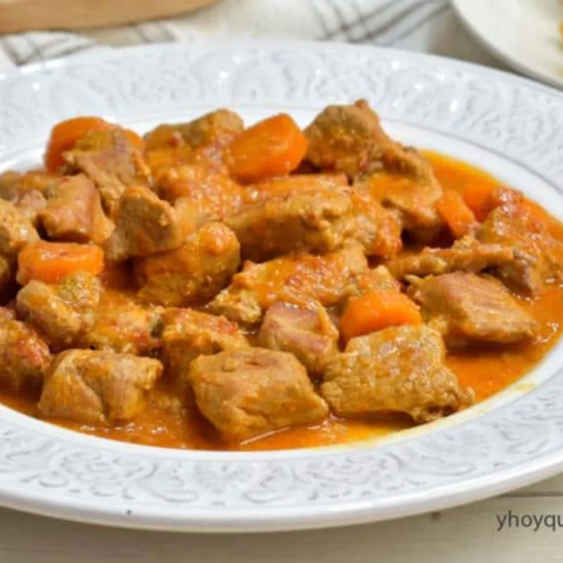 Masa de Cerdo en Salsa