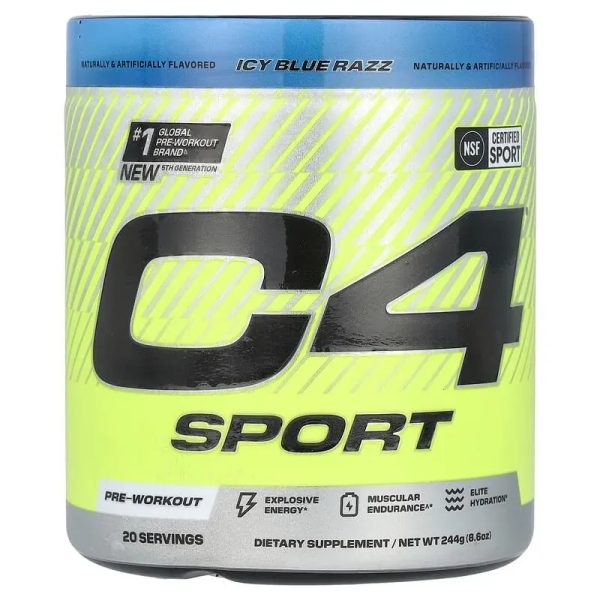 Sport, Suplemento preentrenamiento, Razz azul