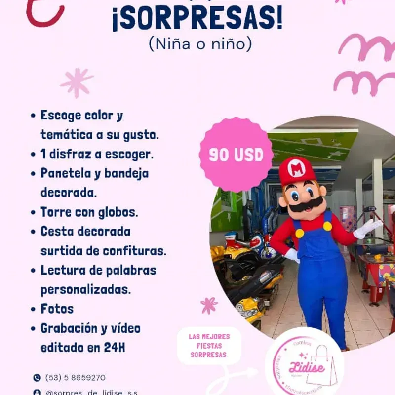 Sorpresa ⭐ (Niño o Niña)