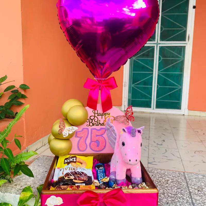 Bandeja de Confitutas y Peluche