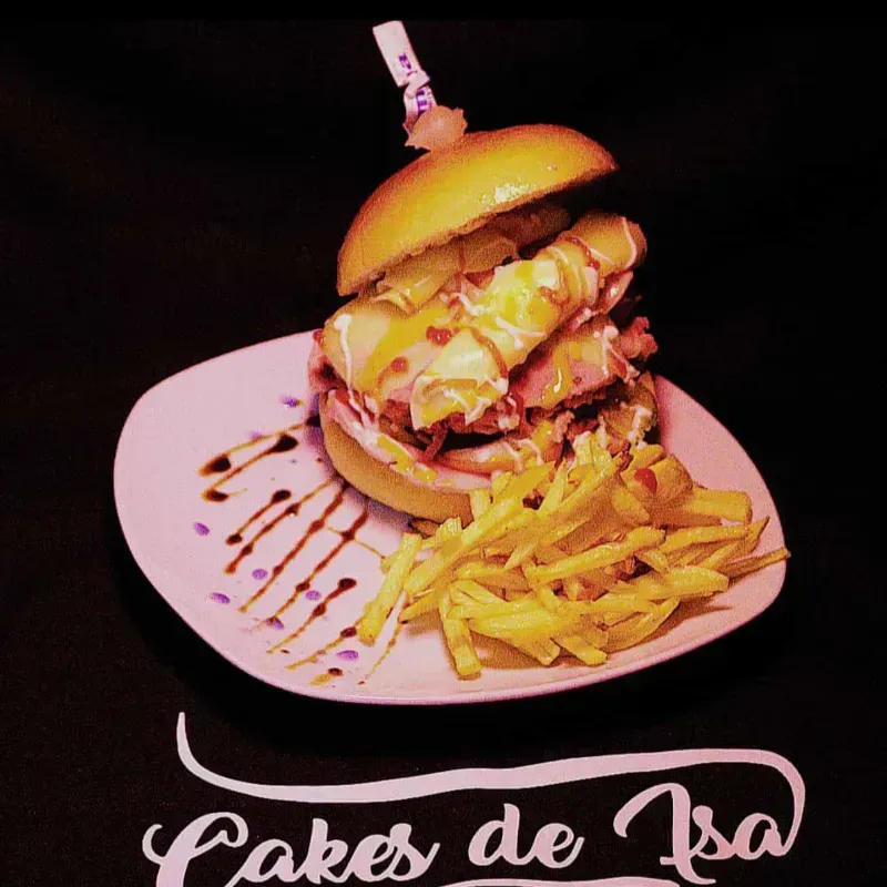 Burger de Jamón y Queso