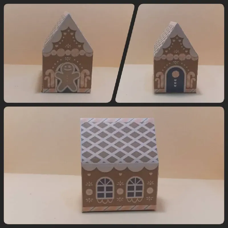 1 Pcs caja casita de jengibre
