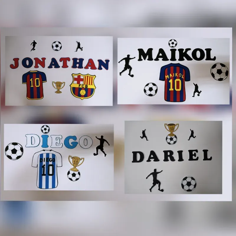 Nombres para pared