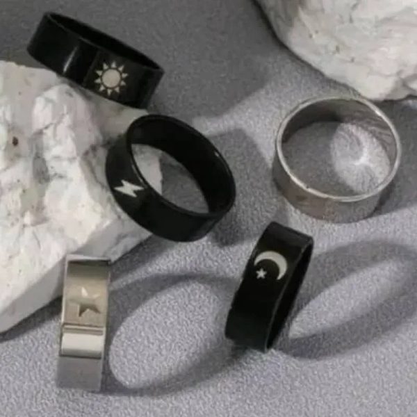 ‼️Set de 5 anillos‼️