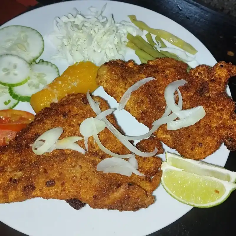 Filete de pescado empanado