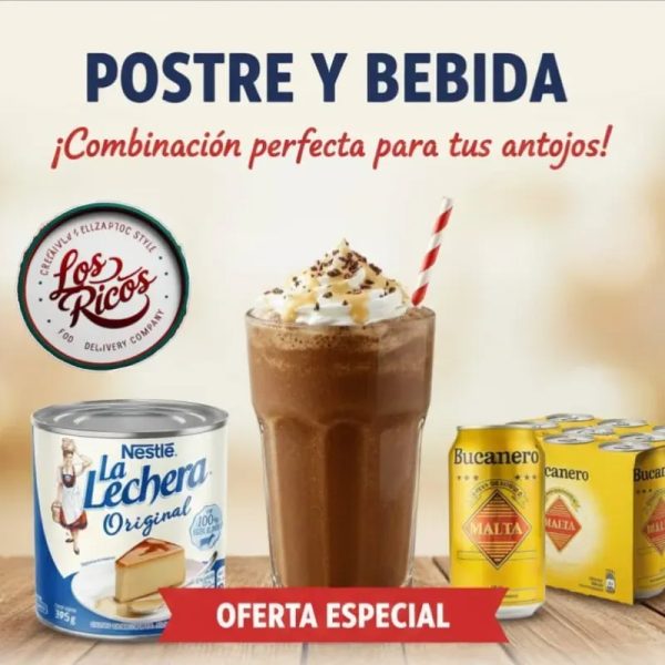 Combo de Malta y Leche condensada