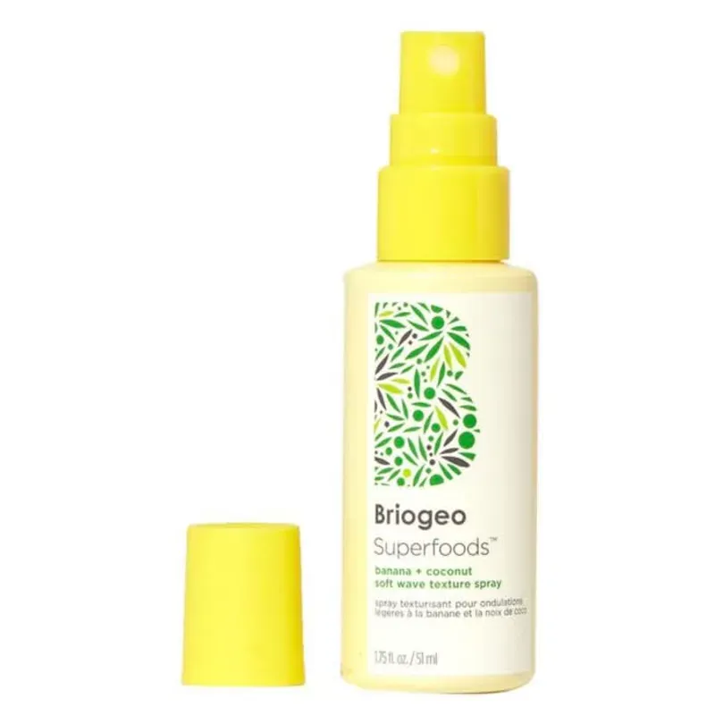 Briogeo Superfoods banana+coconut soft wave texture spray