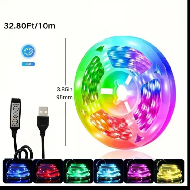 luz led decorativa 10 metros