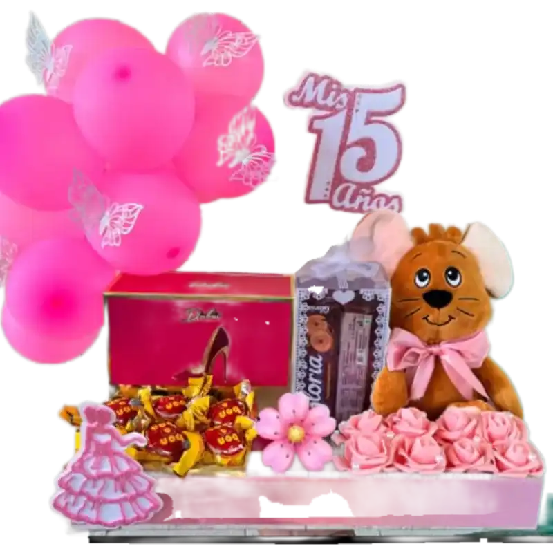 Caja de regalo :Para una Quinceañera 