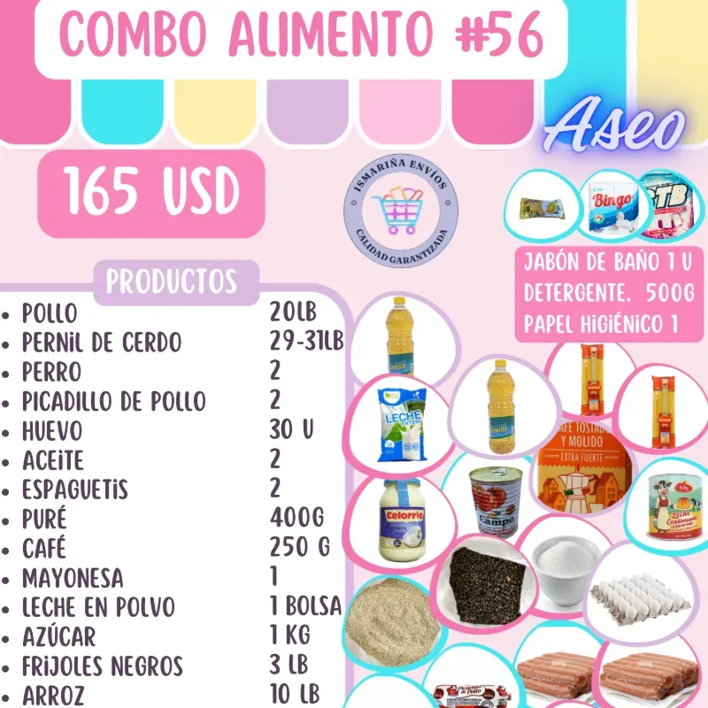 Combo alimento 56