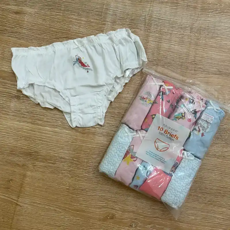 Pack de 10 blumers con sirenas