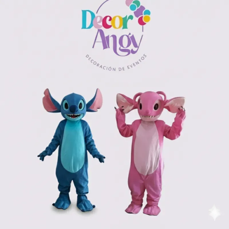 MASCOTA STICH Y ANGELA
