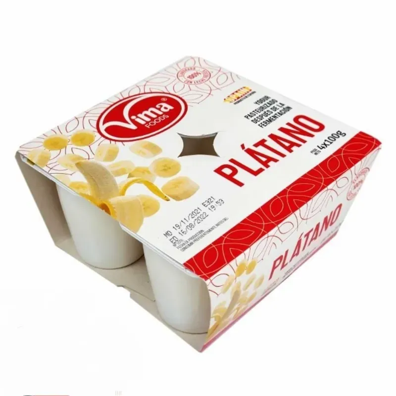 Yogurt de platanito fábrica