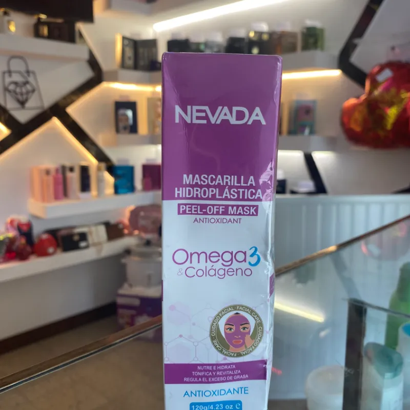 Mascarilla hidroplastica  omega 3 y colageno