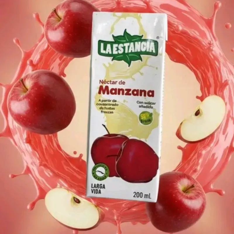 Cajita de Jugo de Manzana 