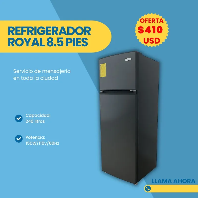 Refrigerador 8.5 pies