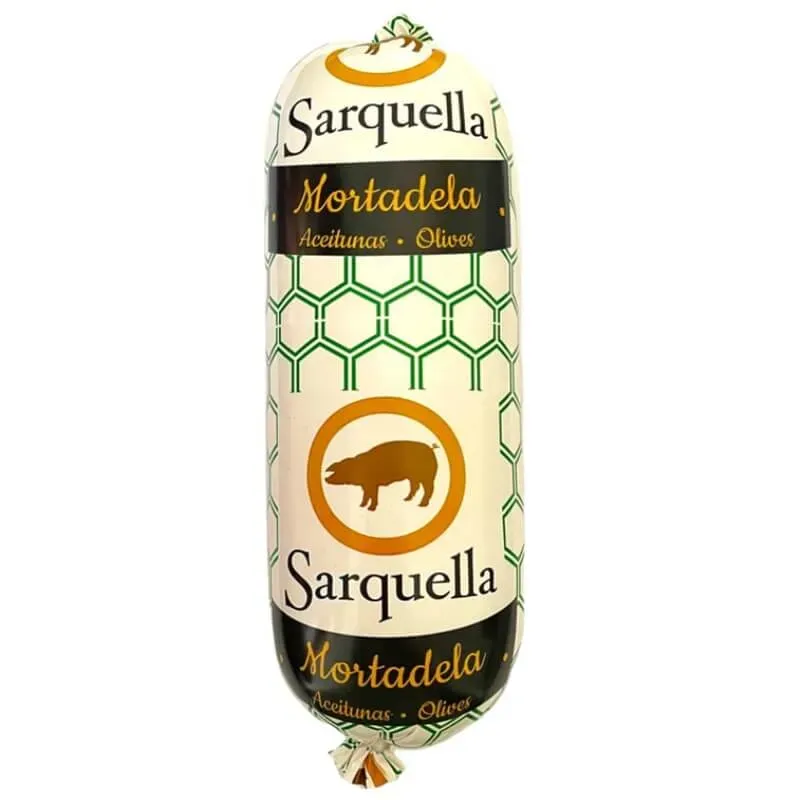 Mortadela con aceitunas