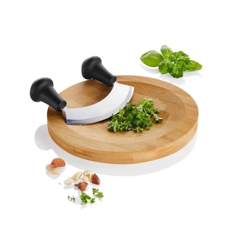 Tabla con picador para ensaladas