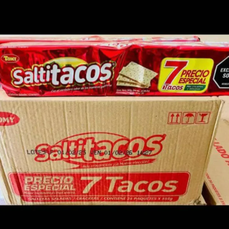 Galletas de soda Saltitacos