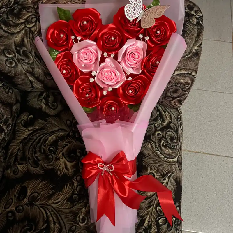 Ramo en forma de corazón