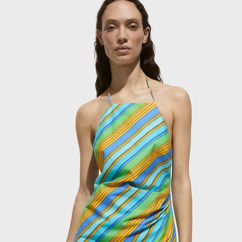 Vestido Mango a rayas