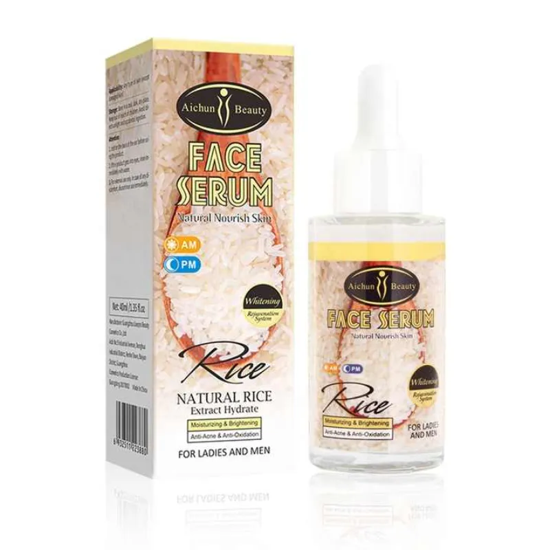 AICHUN BEAUTY Suero facial con Extracto de arroz natural