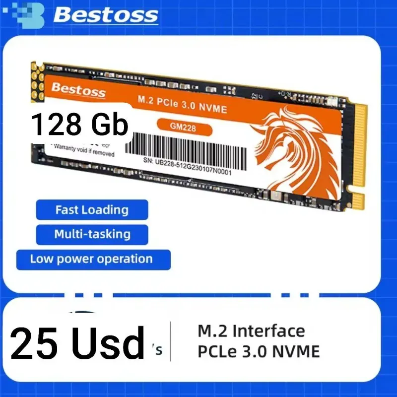 Discos duros M2 de 128 Gigas