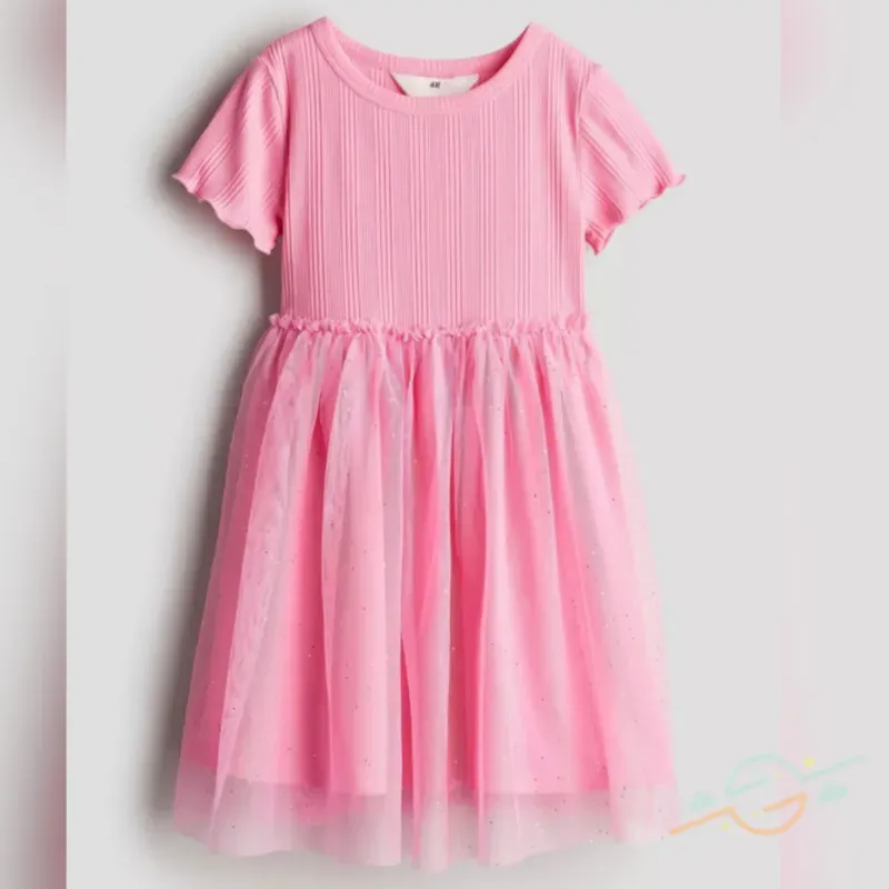 Vestido rosa H&M #0002