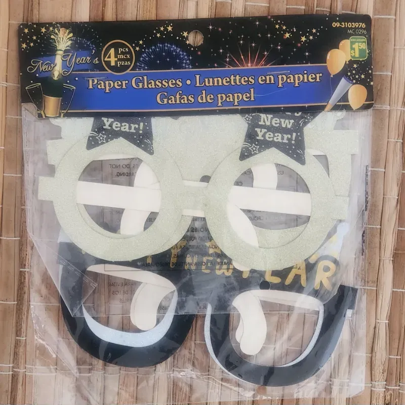 Gafas temática año nuevo
